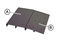 Compensating plates for turntables for Hunter KDS II