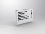 Front cover for directional sign small<br />
B 1000 x H 666 mm