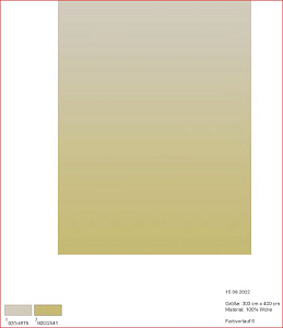 Carpet JAB FLOORING gradient Colour B: 2541 3E&nbsp;&nbsp;rectangular<br />
3000 x 4000 mm