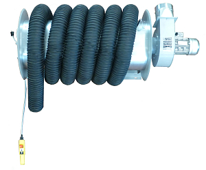 WORKY- Electric hose reel with fan