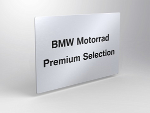 Motorcycle Type Sign BMW Motorrad Premium Selection