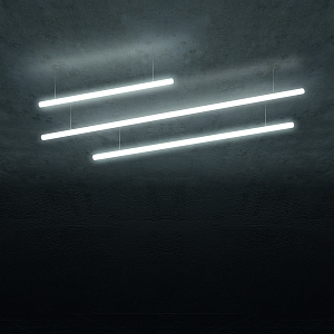 Suspension Alphabet of Light 180 Linear