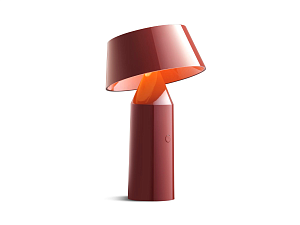 Battery lamp BICOCA wine red