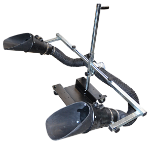 FILCAR Double nozzles mounted on trolley