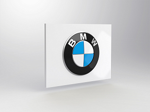 BMW brand module for LDS M12<br />
B 4450 x H 3300 mm