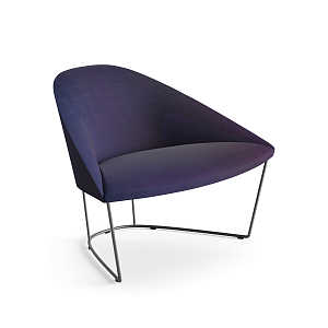 Armchair Colina in fabric Rohi