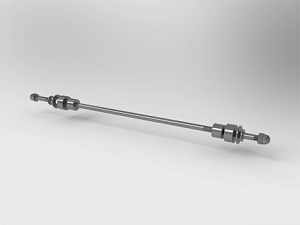 Fully floating axle for standard version VI