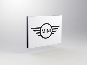 MINI brand module for pylon P6<br />
B 2400 x H 1800 mm