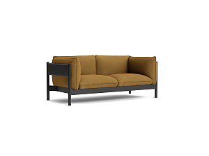 Sofa ARBOUR Sofa Mustard - Anthracite Fabric&nbsp;&nbsp;& Black Frame