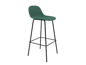 Bar Stool FIBER with Back -&nbsp;&nbsp;fabric