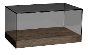 BMW Glass display 400mm cabinet for shelf